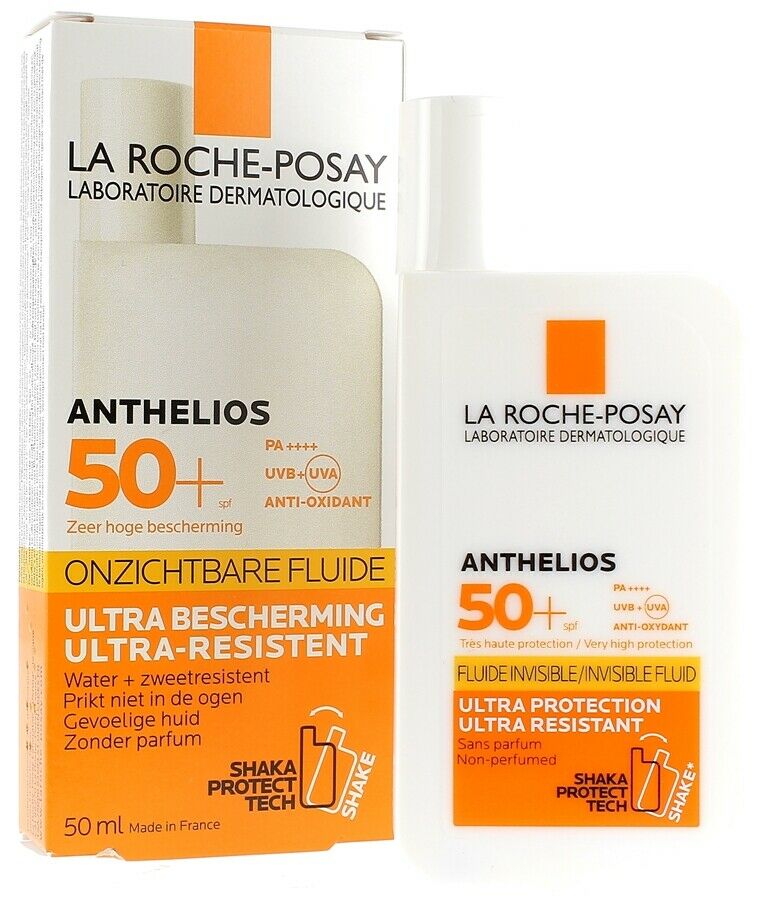 La Roche-posay Anthelios Shaka Fluid, Non-perfumed Sunscreen Spf50+, 50ml